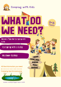 camping with kids