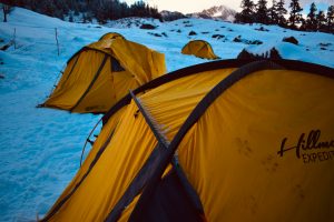 cold weather tent