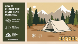 right tent material