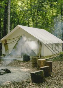canvas tent